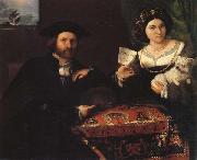 Lorenzo Lotto Husband and Wife oil painting